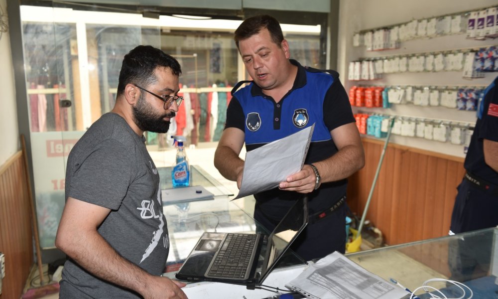 YENİŞEHİR BELEDİYESİ’NDEN SURİYELİLERİN İŞ YERLERİNE SIKI DENETİM